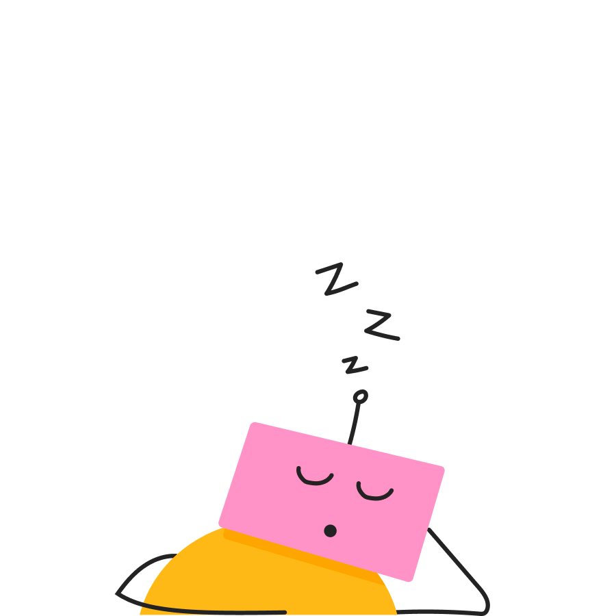 Tandem character illustration