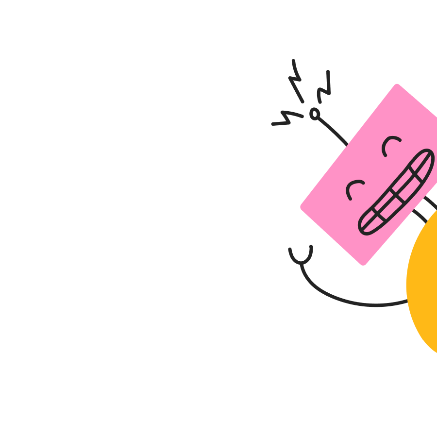 Tandem character illustration