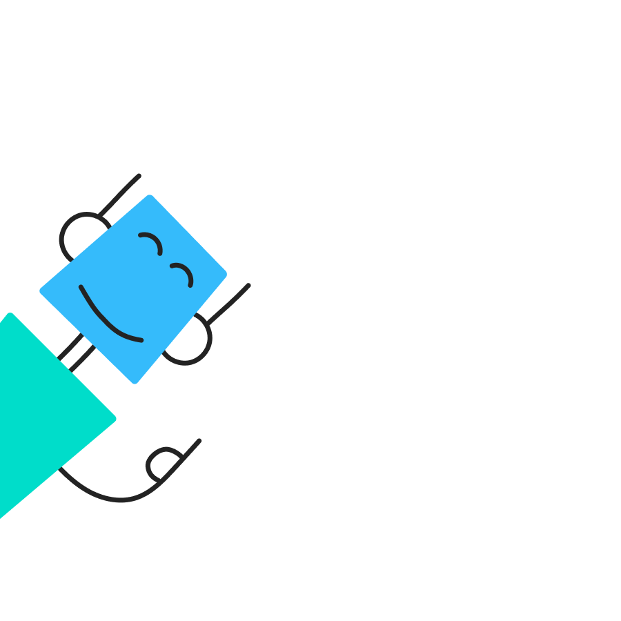 Tandem character illustration