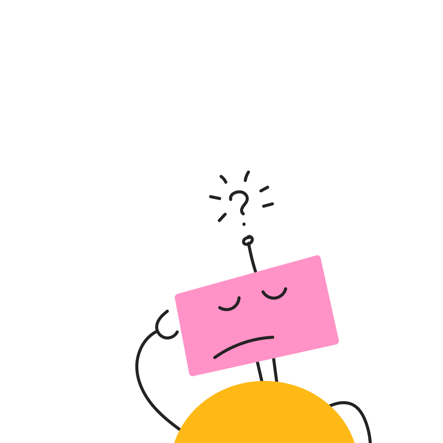 Tandem character illustration